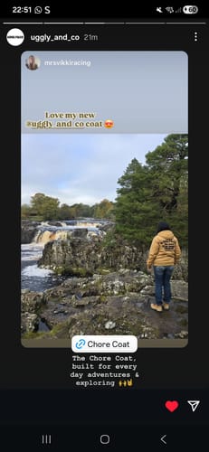 Customer photo review of Brown U&C Chore Jacket