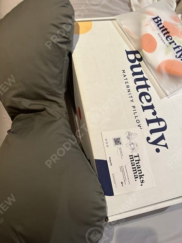 Customer photo review of Butterfly Pillow® Side-Support