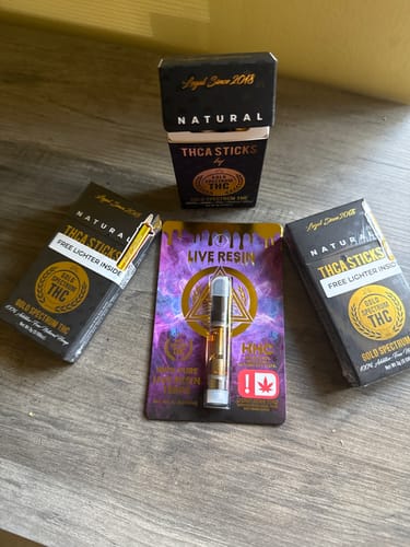 Customer photo review of Gold Spectrum THCA Sticks (6pk)