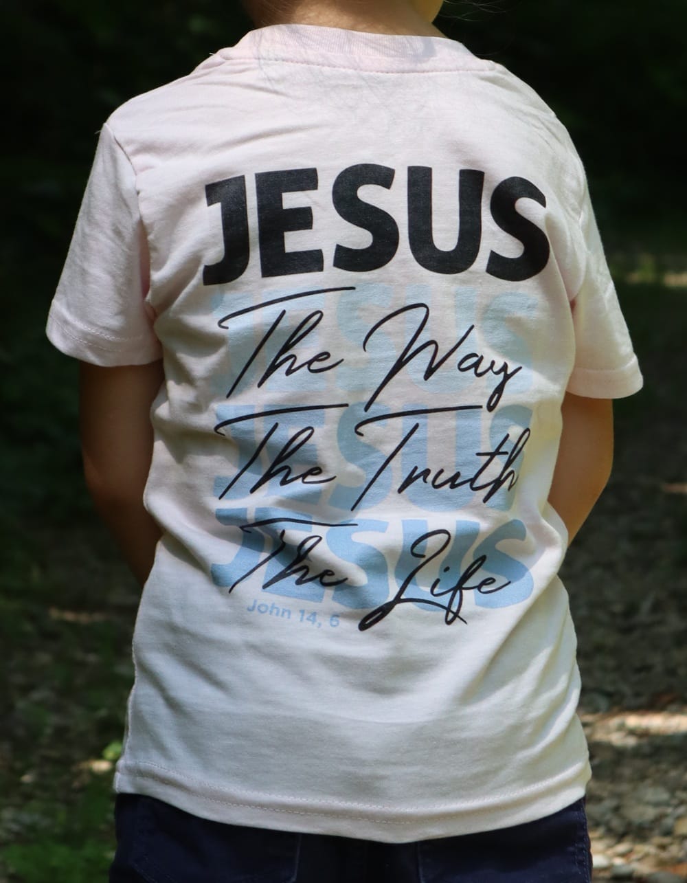 Customer photo review of Jesus Way Truth Life - Kinder Shirt Bio