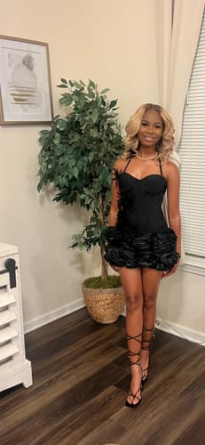 Customer photo review of Neveah Mini Dress