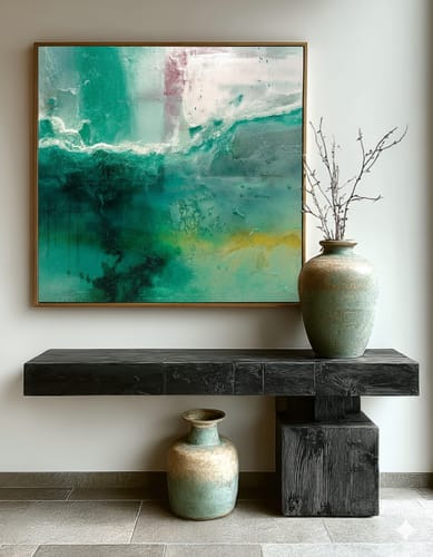 Customer review photo for Colorful Painting #CA337