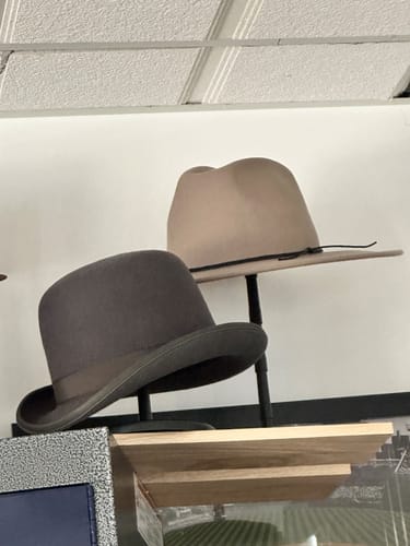 Customer photo review of Big Wide Brim Felt Hat