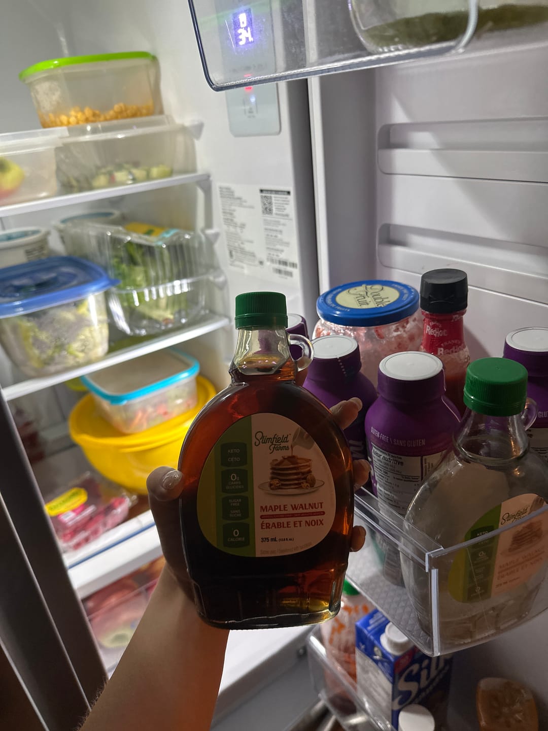 Customer photo review of Slimfield Farms - Sirop d'érable sans sucre - 375mL