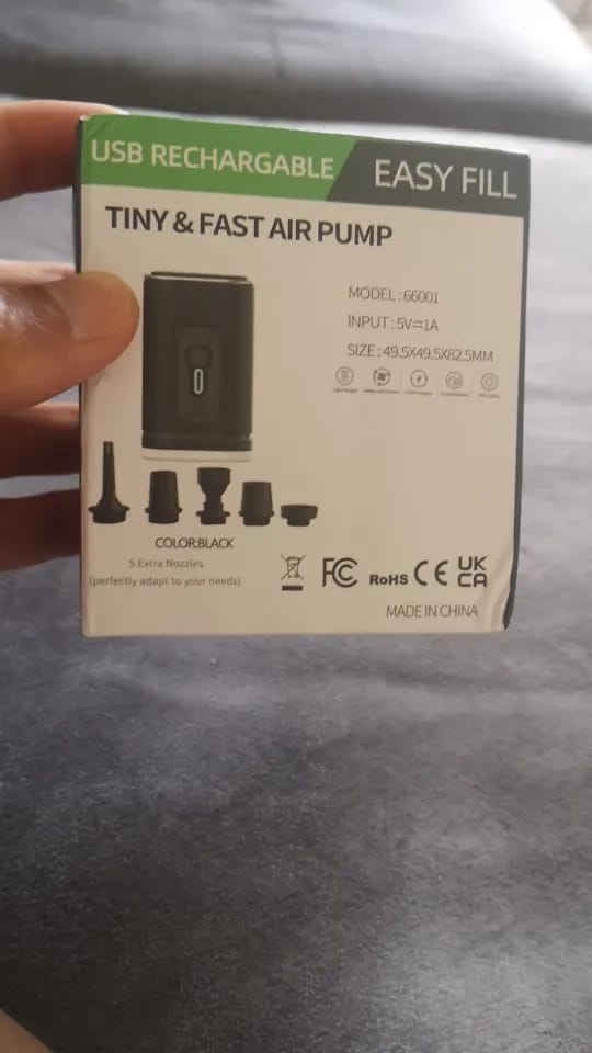 Customer photo review of Travel Pump