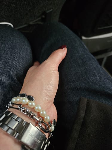 Customer photo review of The Lovers Chain Bracelet