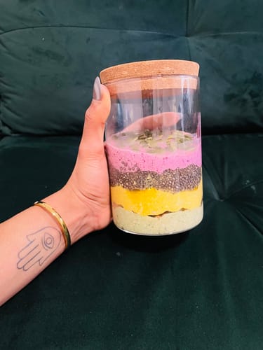 Customer photo review of Vegan Protein Blend