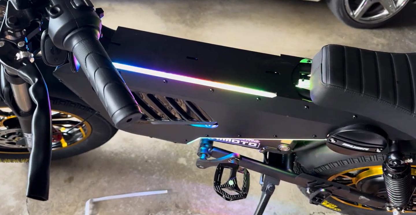 Customer photo review of SoverSky Knight /Black Warrior Lithium Bike Pro