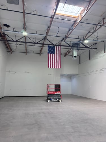 Customer photo review of Ultra Heavy Duty American Flag - 2-ply Polyester - Made In USA