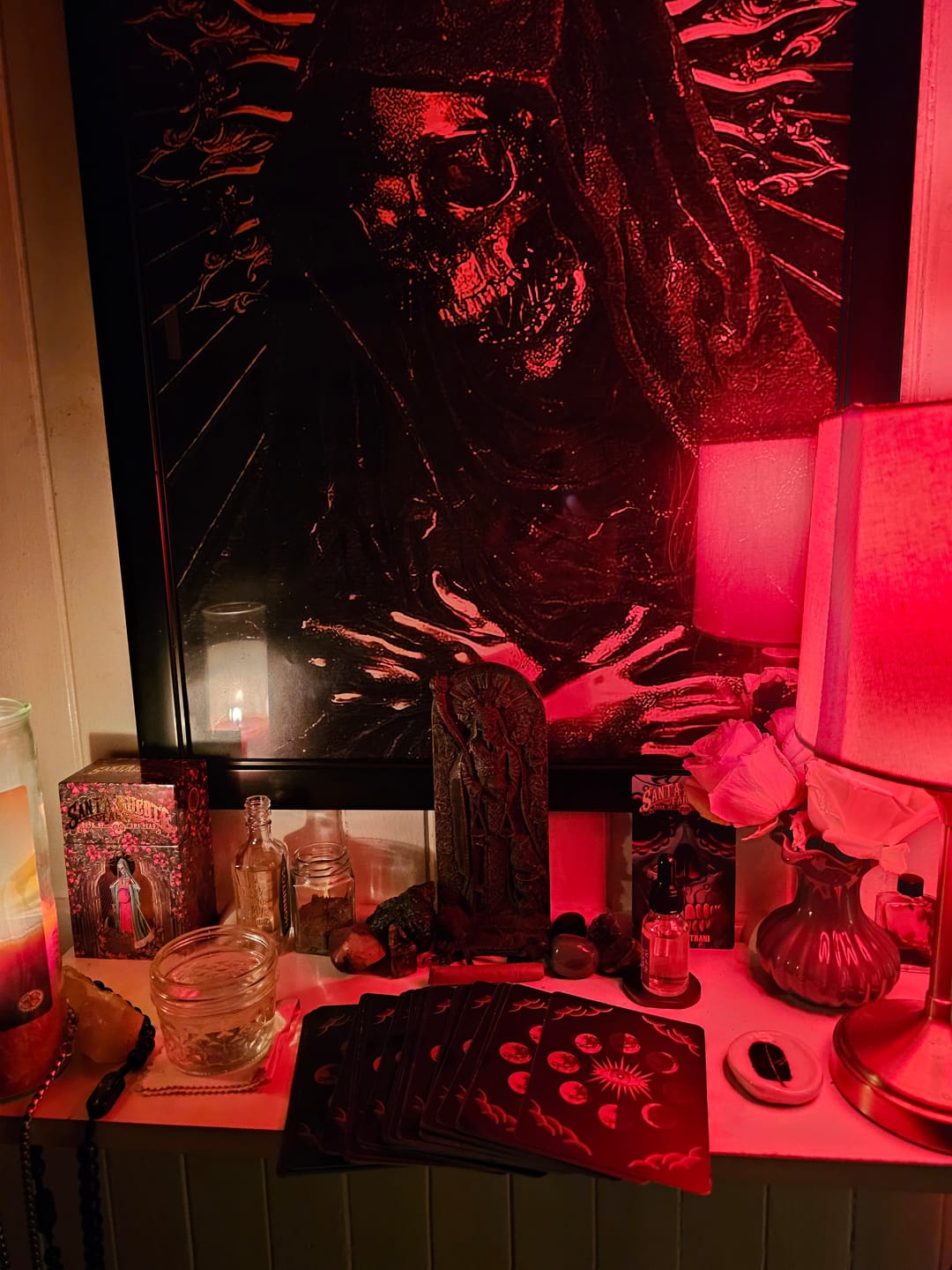 Customer photo review of Moon Oracle Deck: A Lunar Tool for Real Life