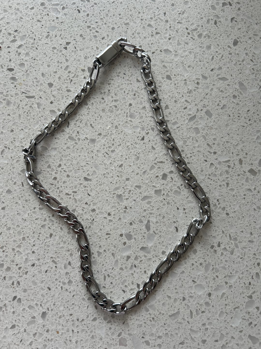 Customer photo review of 9mm Figaro Link Chain