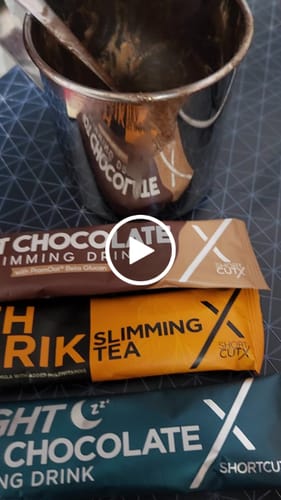 Customer video review of Shortcutx Hot Chocolate Slimming Drink