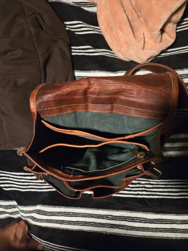 Customer photo review of "D&D Ultimate Campaign" Leather Bag (v.2)