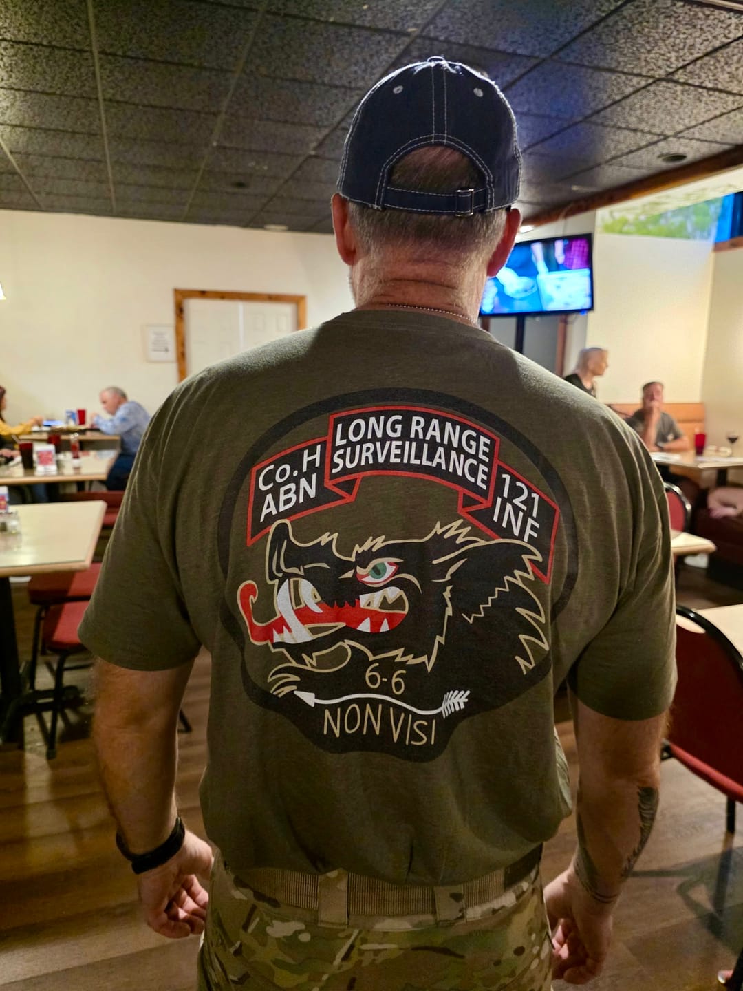 Customer photo review of H Company LRS 121 Infantry Military Shirt (Throwback Reproduction)
