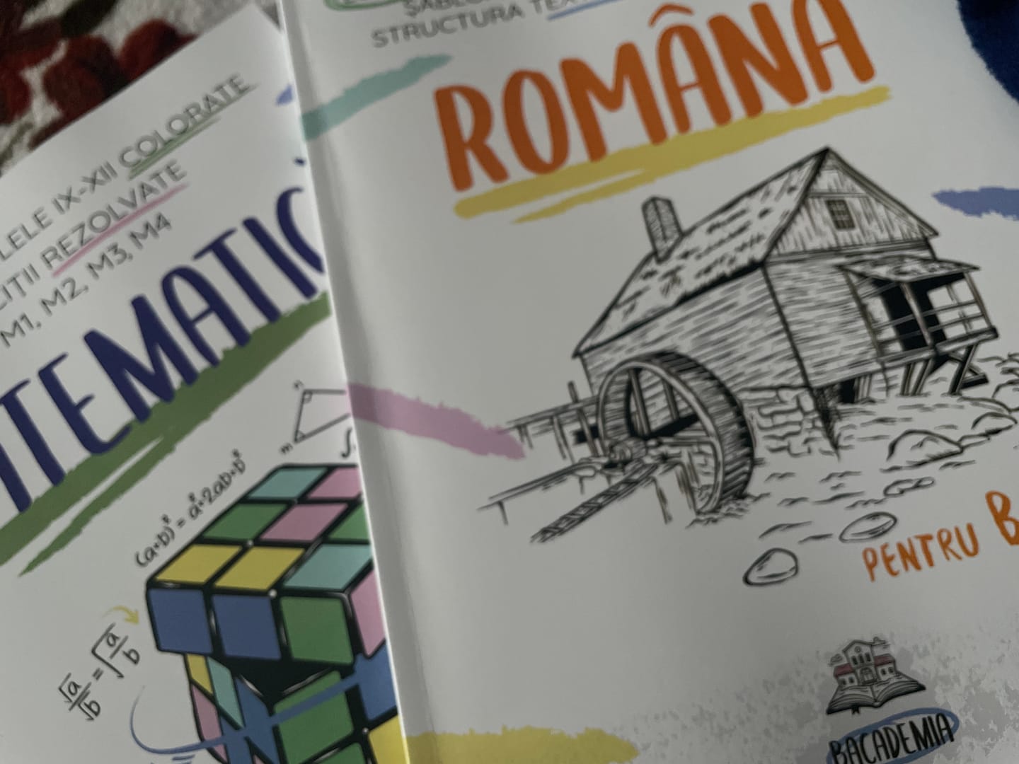 Customer photo review of Pachet Bacalaureat (Română + Matematică + Biologie Vegetală și Animală clasele IX-X) Bacademia