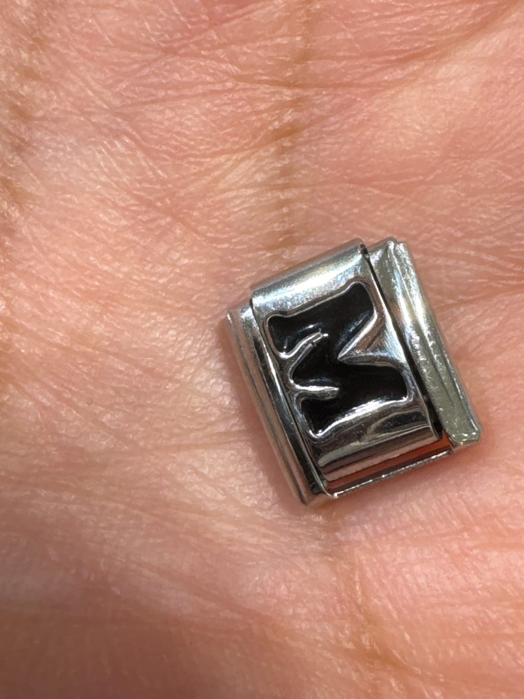 Customer photo review of Charm Inicial Negra