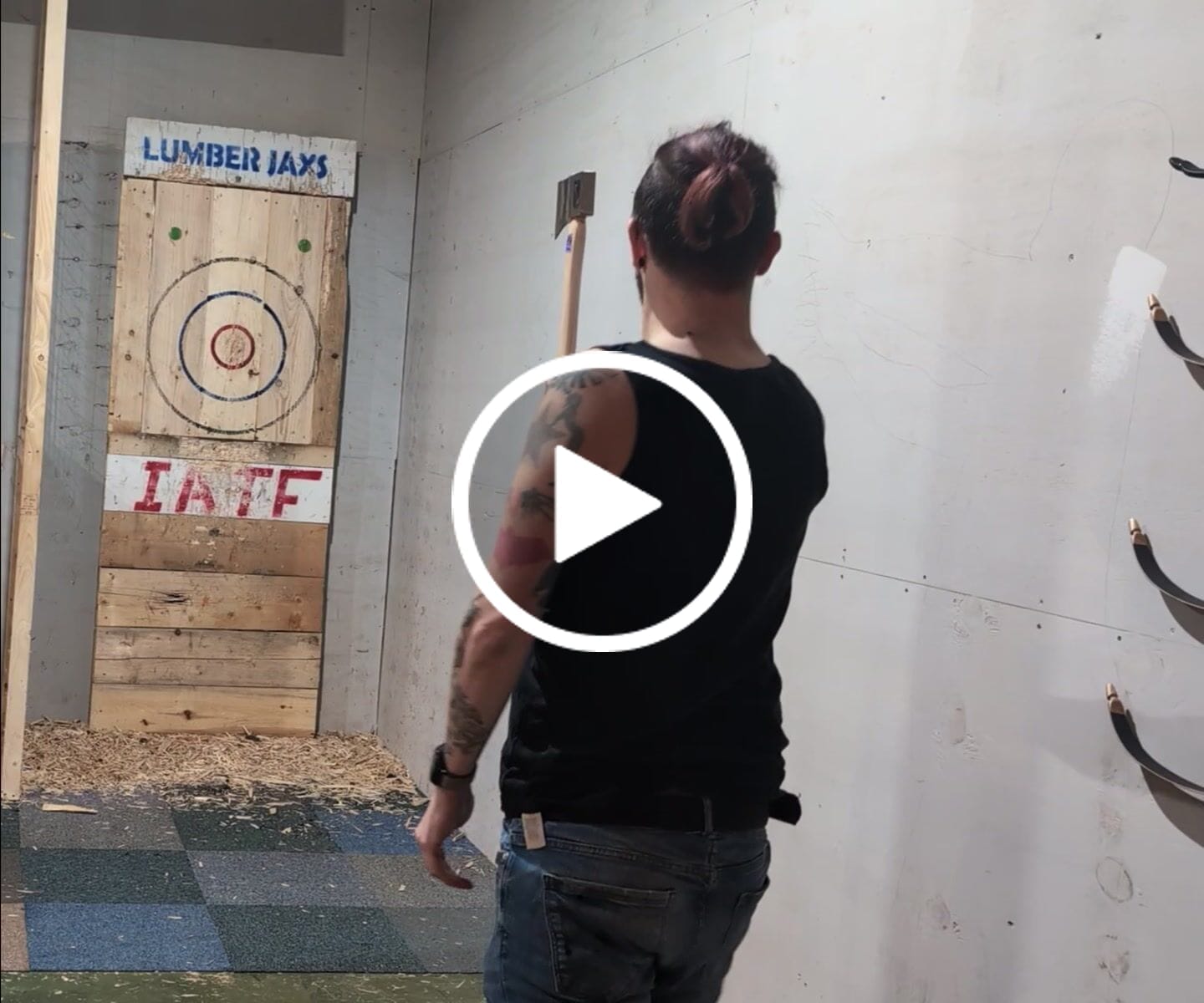 Customer video review of The Corporal Throwing Axe