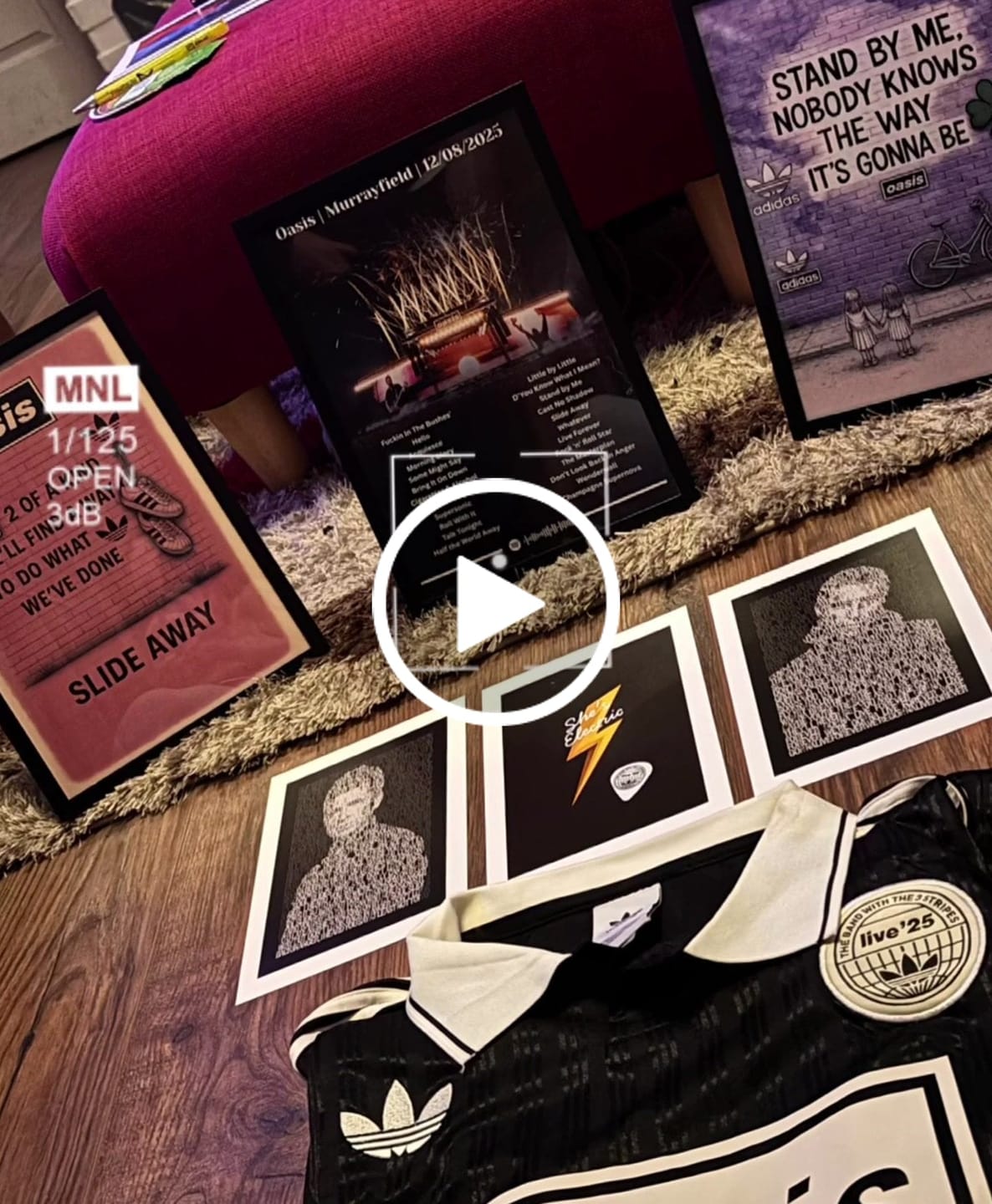 Customer video review of Oasis Fireworks Setlist