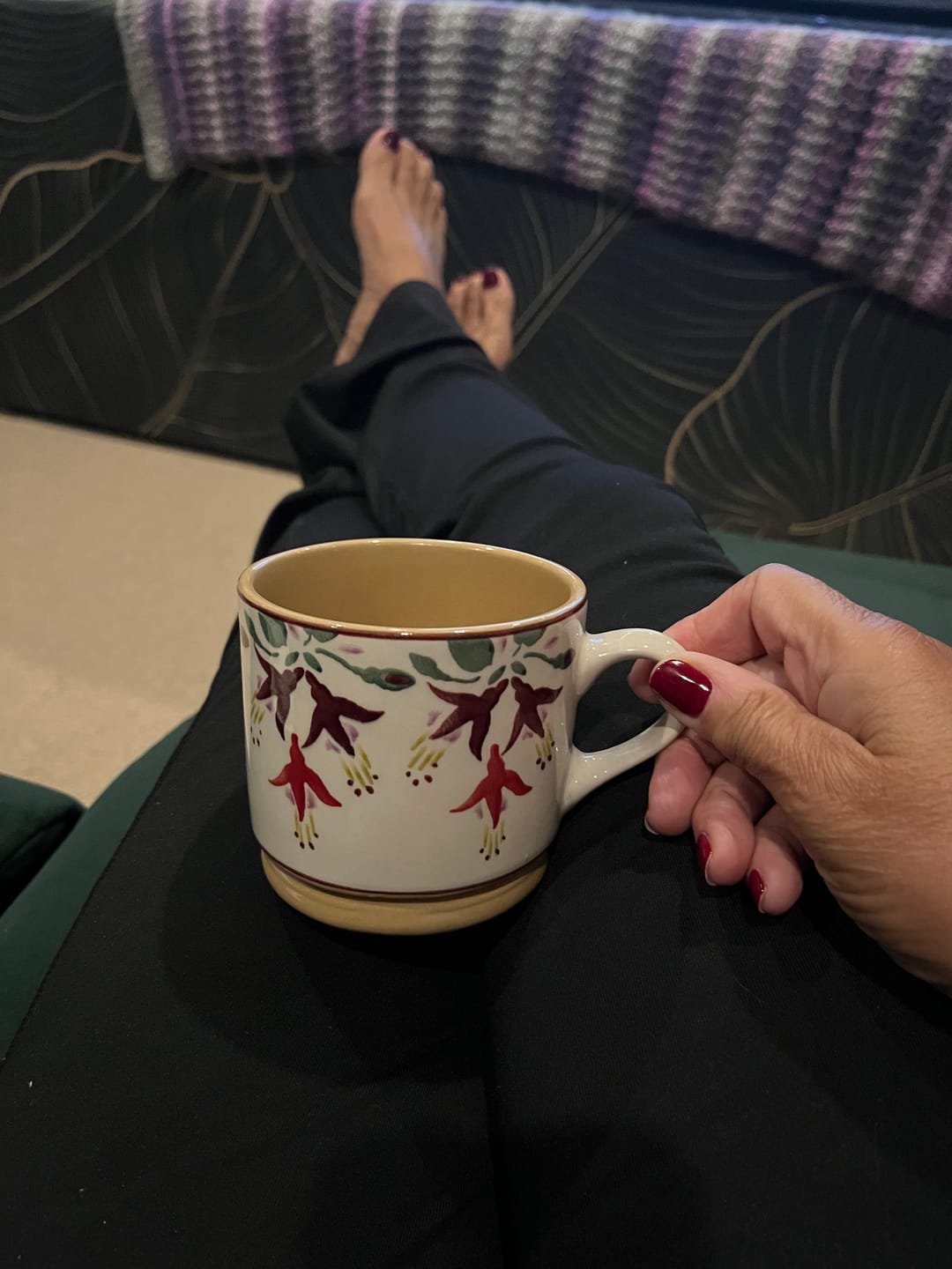 Customer photo review of Large Mug | Fuchsia