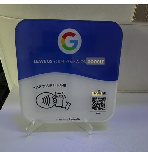 Customer photo review of Google Reviews - Plate
