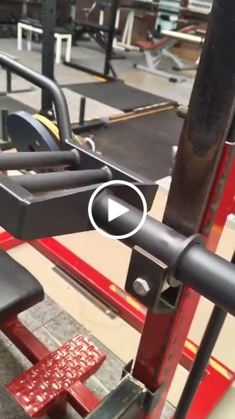 Customer video review of Olympic Cambered Bench/Row Bar - 20KG