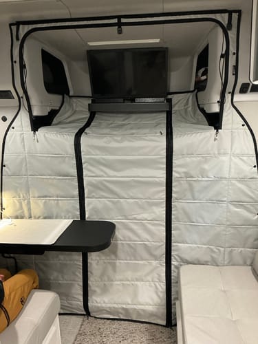 Customer photo review of Sprinter Ekko Cab Partition