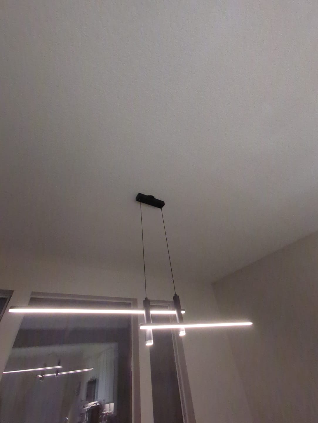 Customer photo review of WOMO Spotlight Linear Pendant Light-WM2037