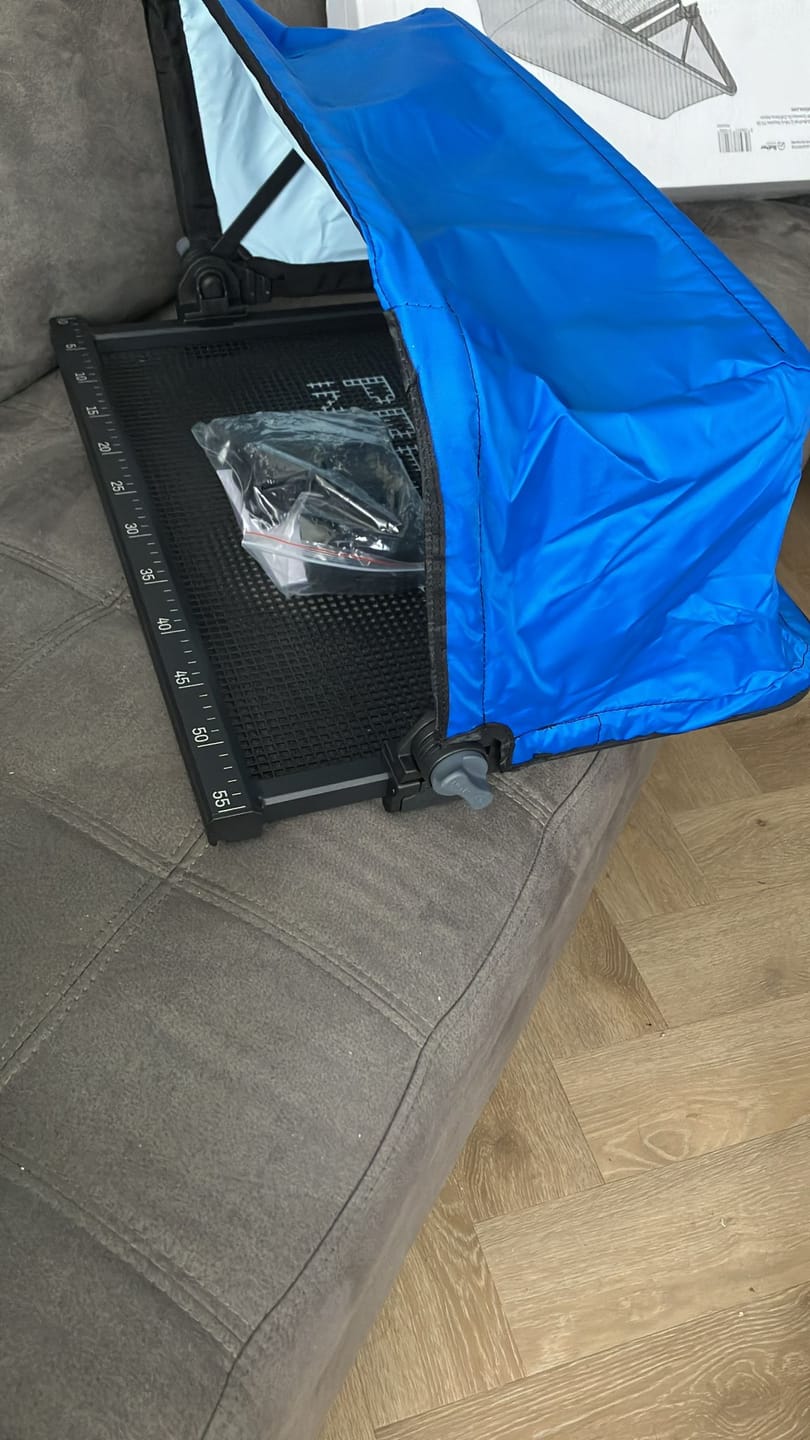 Customer photo review of VENTALITE HOODIE SIDE TRAY LARGE
