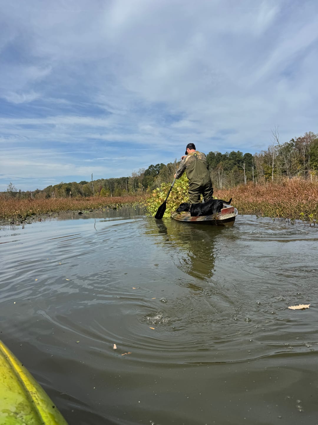 Customer photo review of TIDEWE × MinnDak Slough Dawgs TIZIP® Breathable Duck Hunting Waders