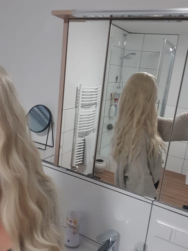 Customer photo review of Hocus Pocus 2 Sarah Sanderson Cosplay Perücke Hitzebeständiges Haar Karneval Halloween Party Requisiten