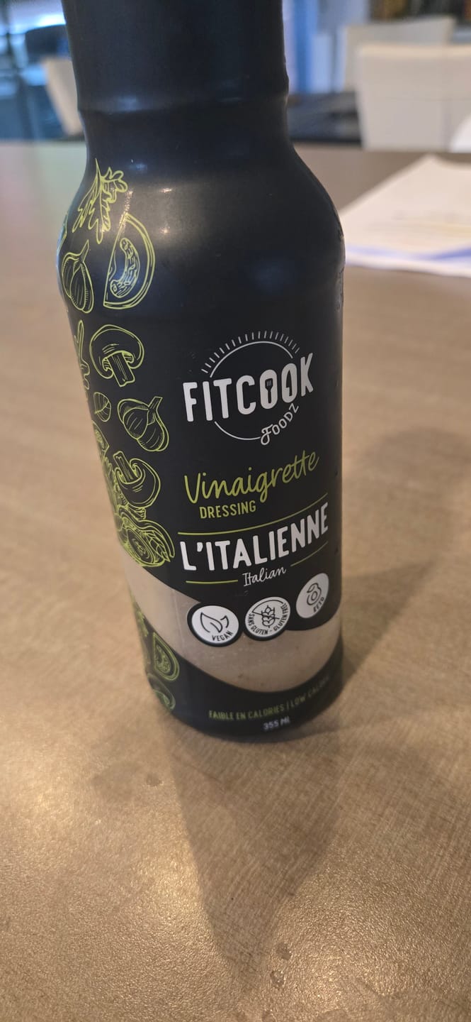 Customer photo review of Fitcook Foodz - Vinaigrette 355ml