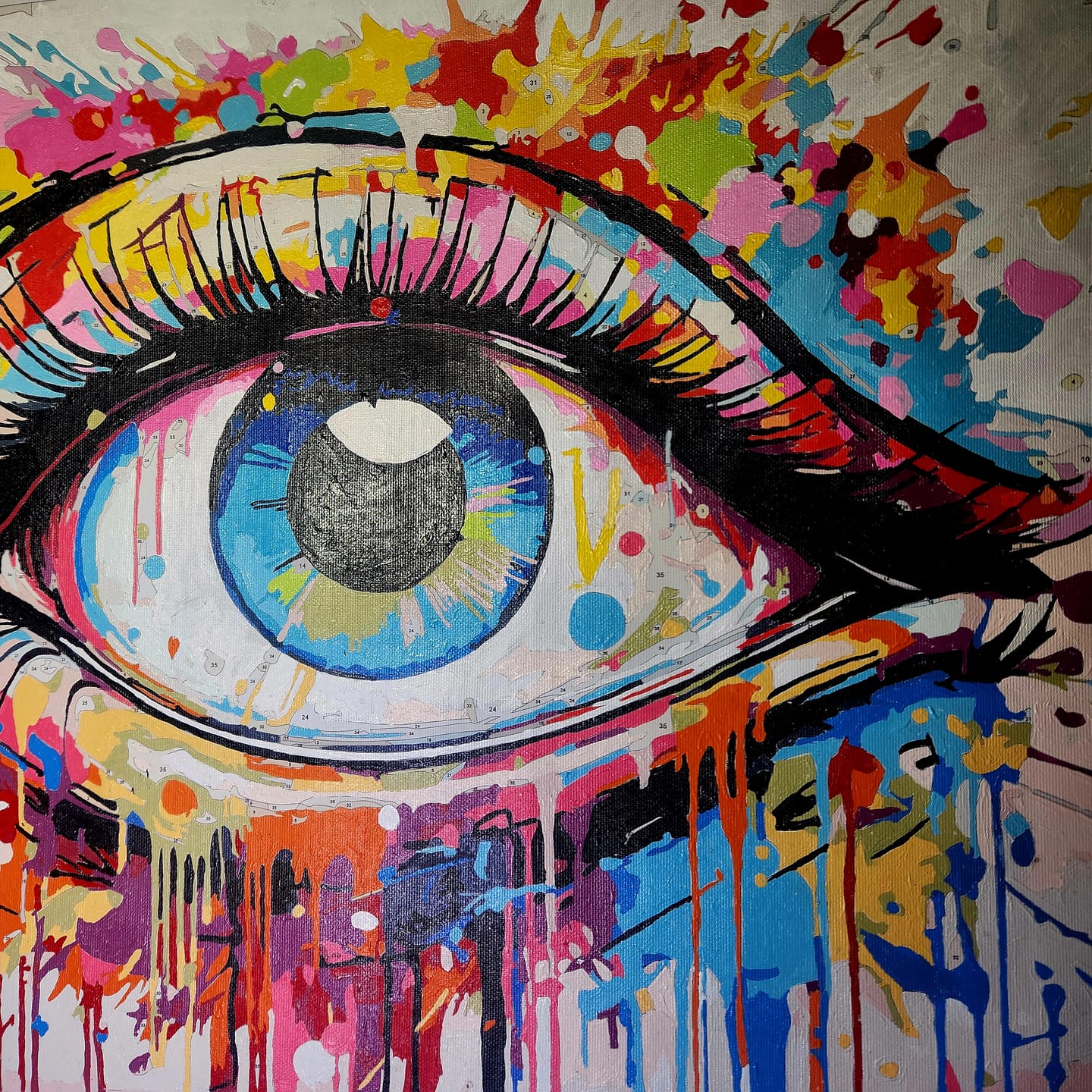 Customer photo review of Colorful Glare