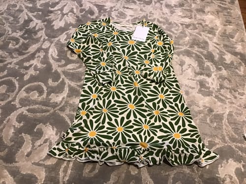 Customer photo review of Long Sleeve Ruffled Sleep Dress -  DAISY DREAMS