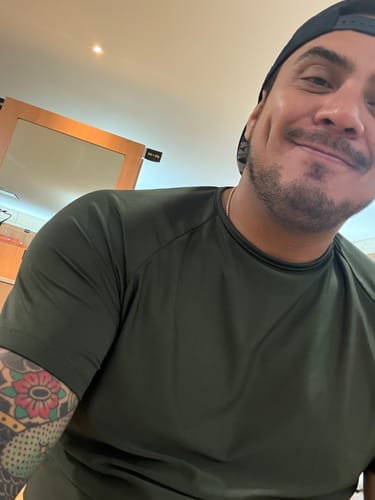 Customer photo review of Training Sport Tee - Black