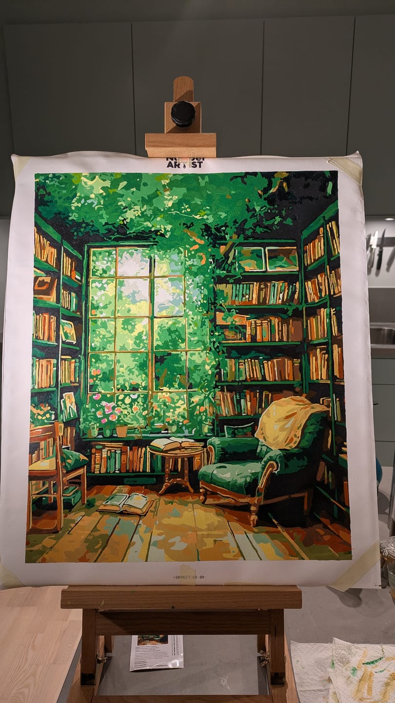 Customer photo review of Verdant Book Nook