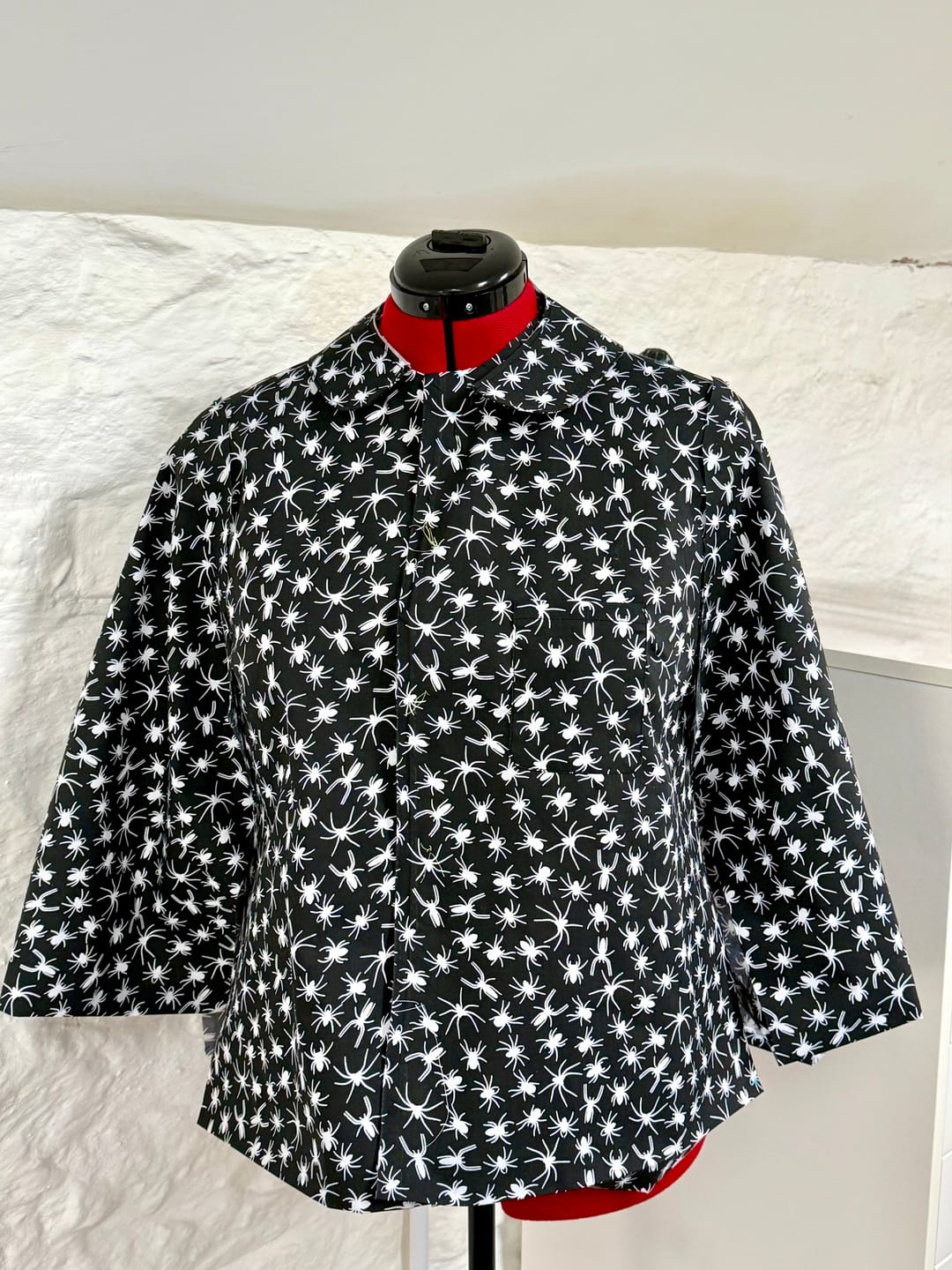 Customer photo review of All Over Spiders Polycotton Fabric