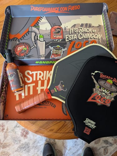 Customer photo review of Loco 16mm Pickleball Paddle- Hybrid (PRE-ORDER) (READ DESCRIPTION)