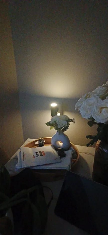 Customer photo review of NightLuxe | Bauhaus Design Nacht Lampe