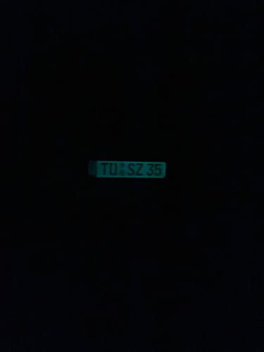 Customer photo review of Kennzeichen Schlüsselanhänger Mini Nummernschild Metall