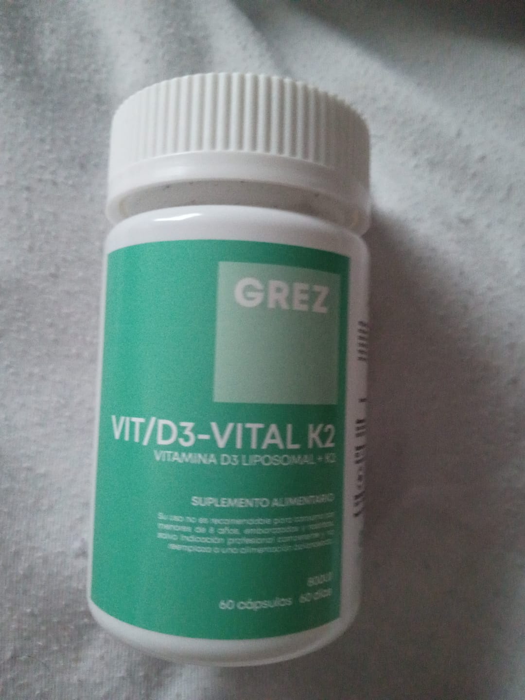 Customer photo review of VIT/D3-VITAL K2 - 800UI Vitamina D3 Liposomal
