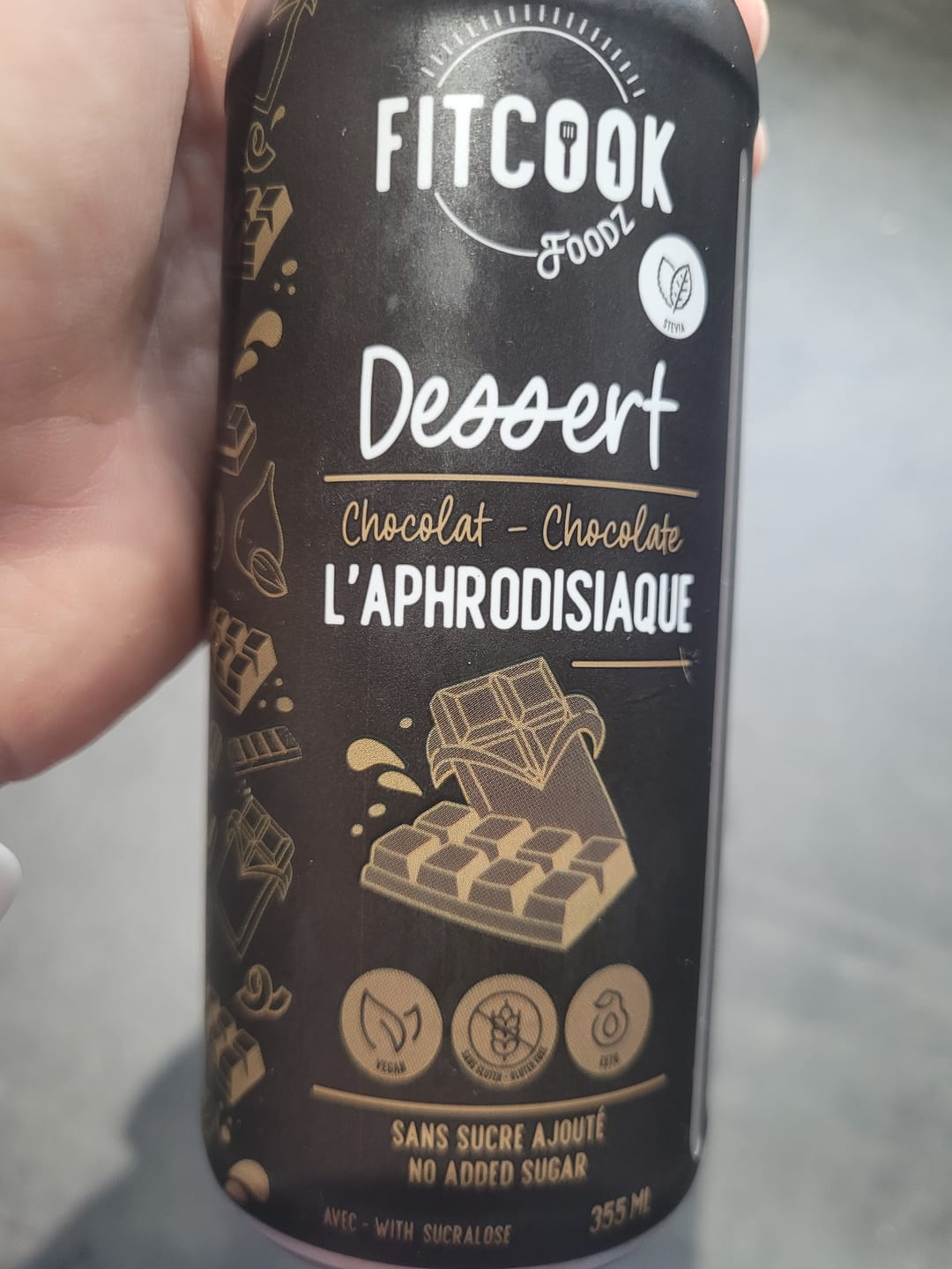 Customer photo review of Fitcook Foodz - Sauces Dessert 355ml