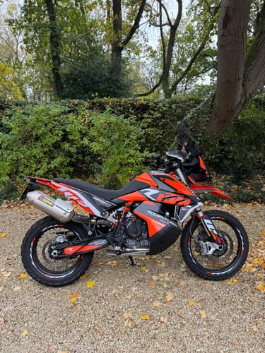 Customer photo review of KTM 790/890 Adventure R/S 2023-2024 GRAPHICS - "RR-Tech" (Orange)