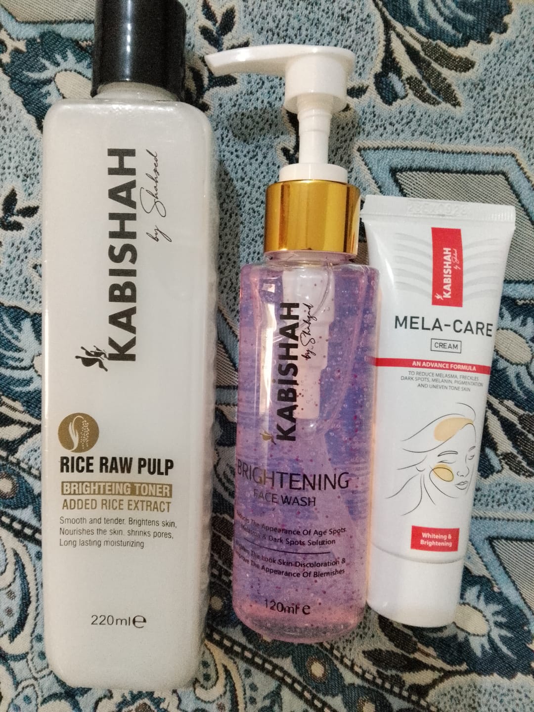 Customer photo review of Special Radiance Trio