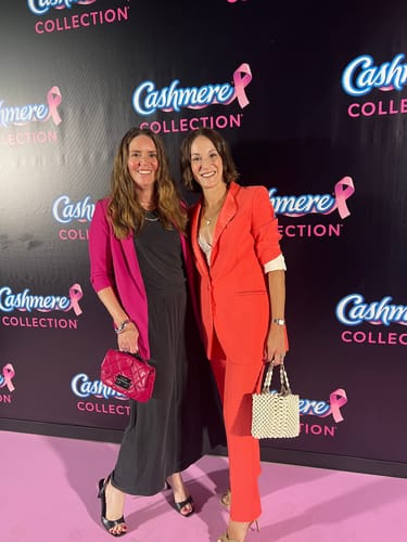 Customer photo review of Smoking Suit in Coral by Hebe Studio - RENTAL