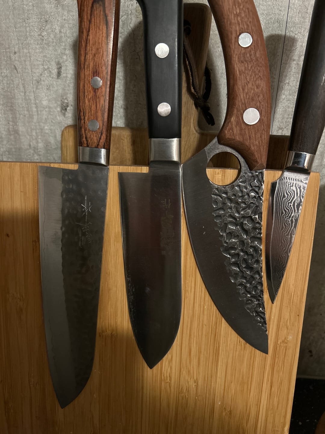 Customer photo review of Knivsliping per post