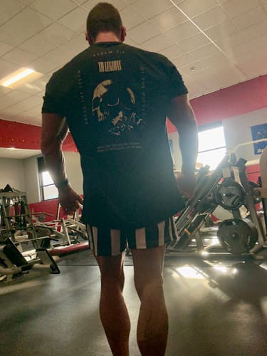 Customer photo review of PSALM 3:7 T-shirt