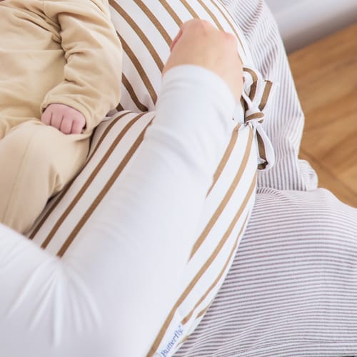 Customer photo review of Butterfly Pillow® Side-Support