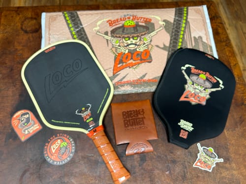 Customer photo review of Loco 16mm Pickleball Paddle- Hybrid (PRE-ORDER) (READ DESCRIPTION)