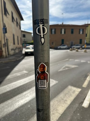 Customer photo review of Sticker Vinile Classico