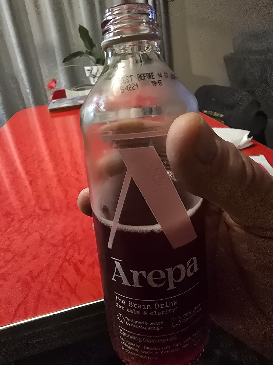 Customer photo review of The Brain Drink for Calm & Clarity (300ml)⁺